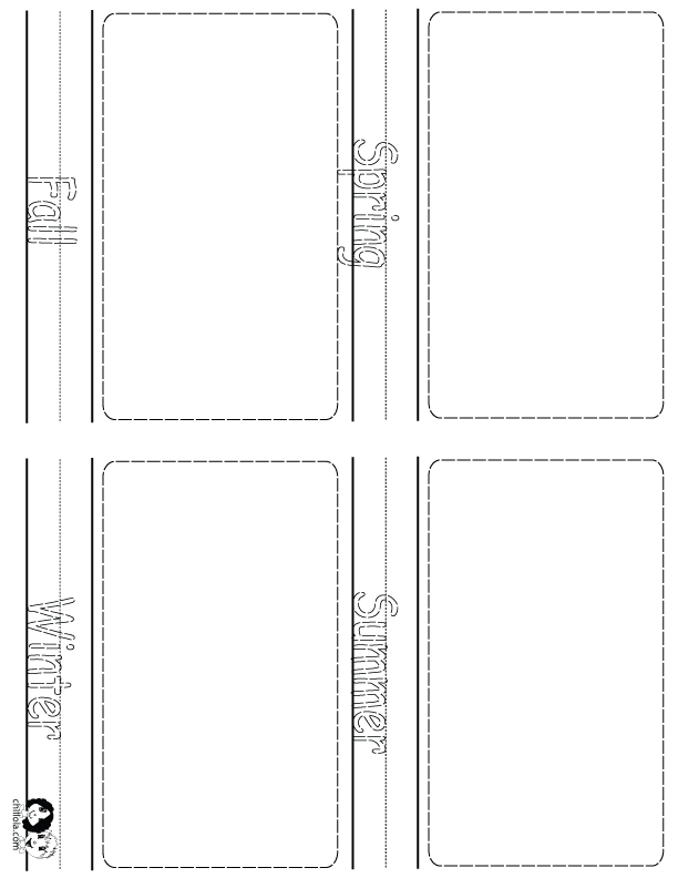 season printout english