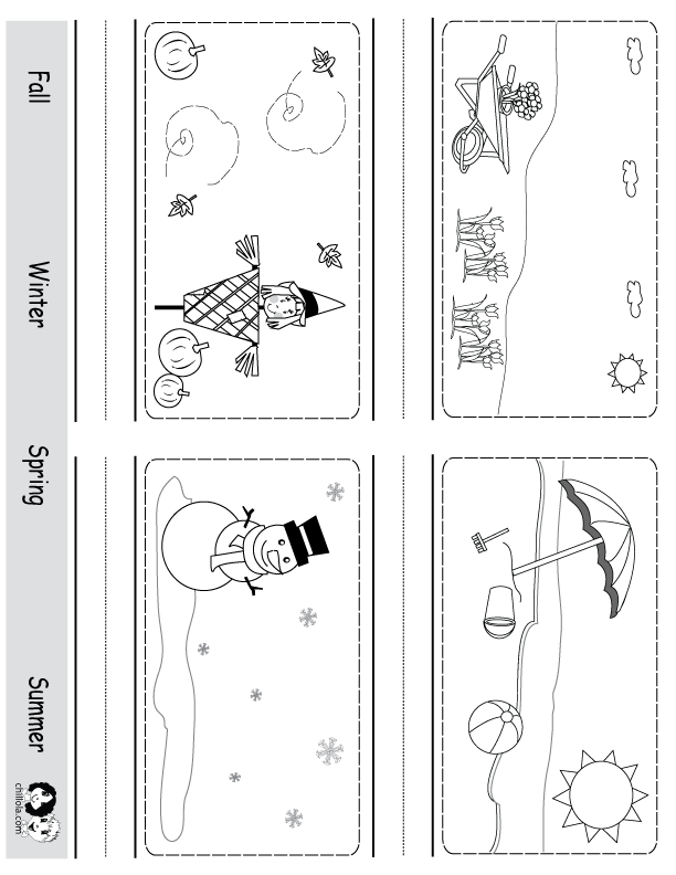 season printout english
