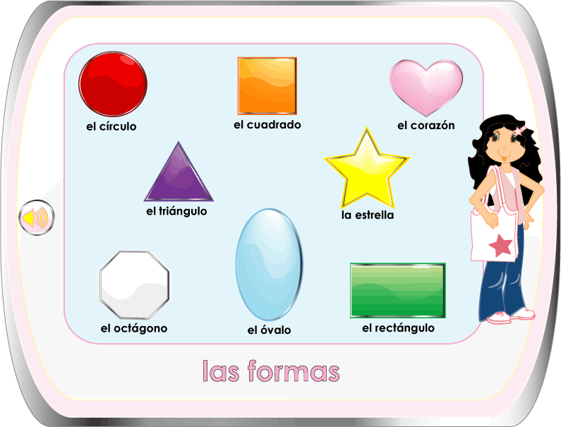 learn the shapes in spanish