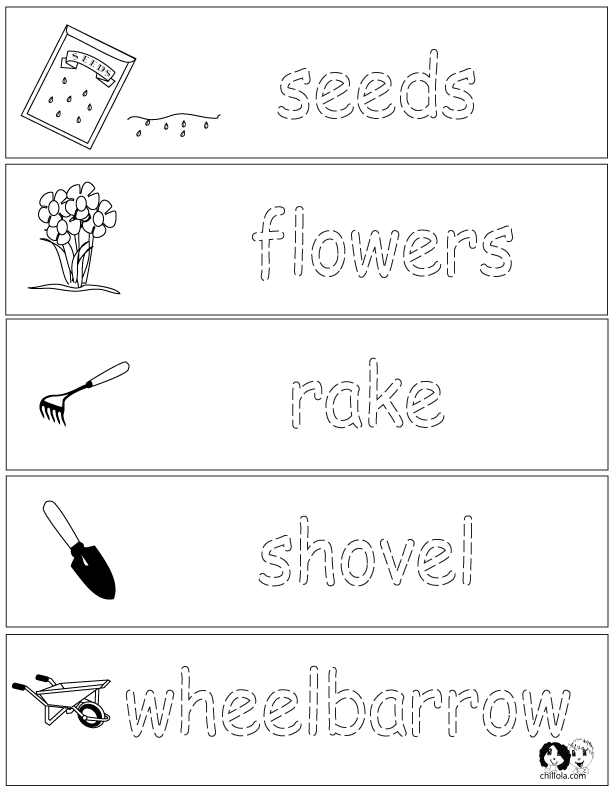 spring english worksheets