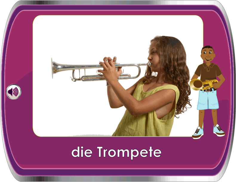 learn about music instruments in german