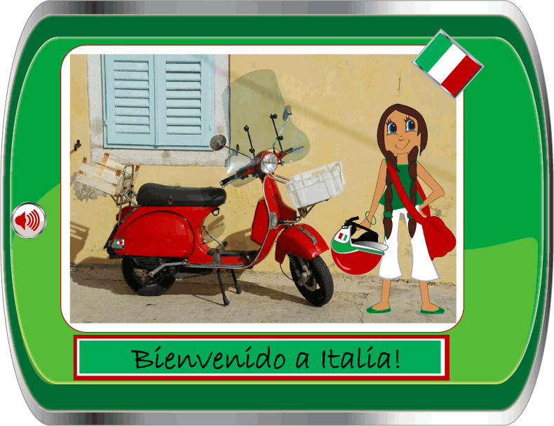 learn about Italy in Spanish