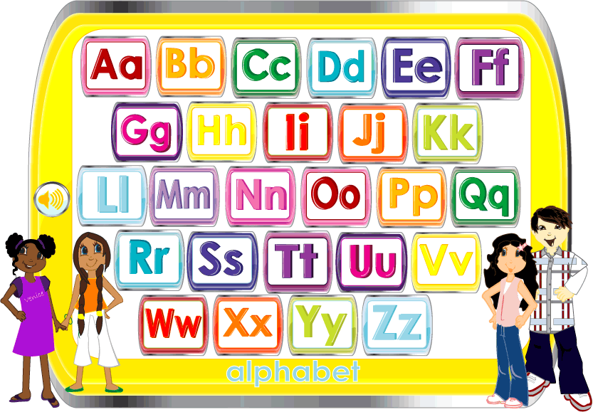 learn the alphabet in English
