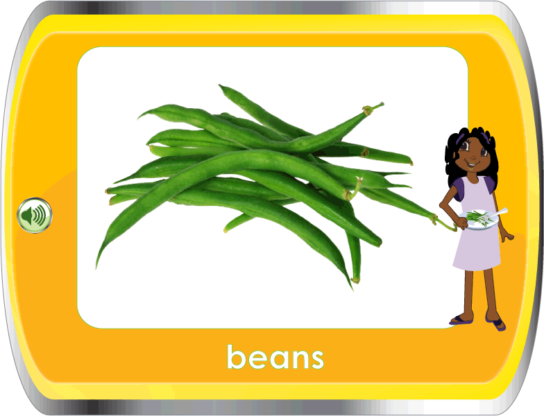 learn about vegetables in english