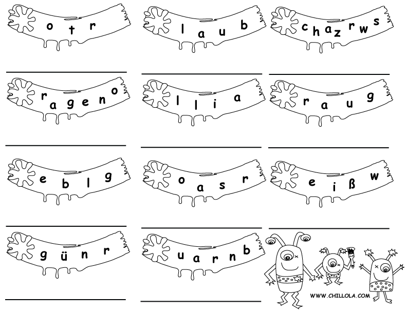 colors worksheets german