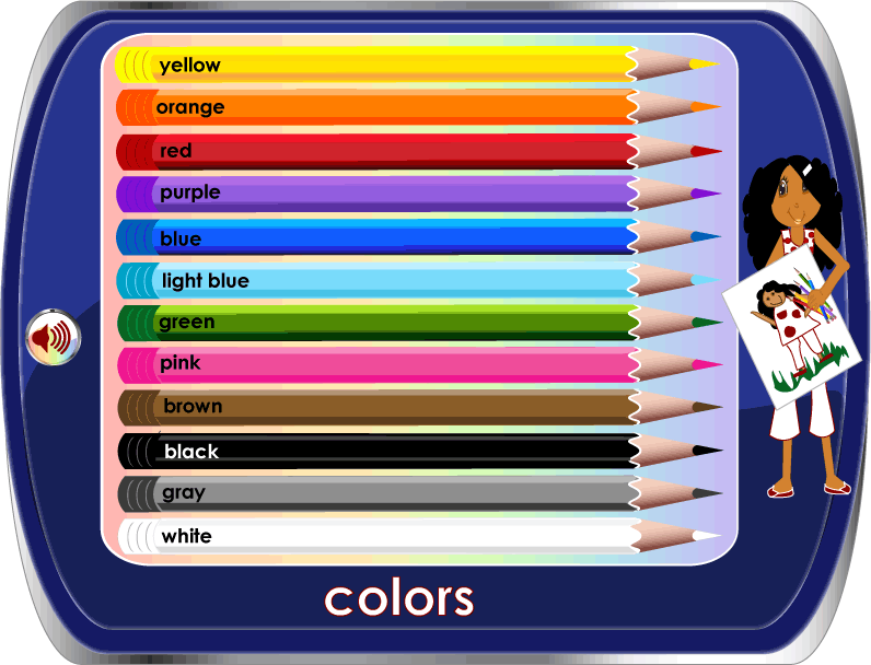 learn the colors in English
