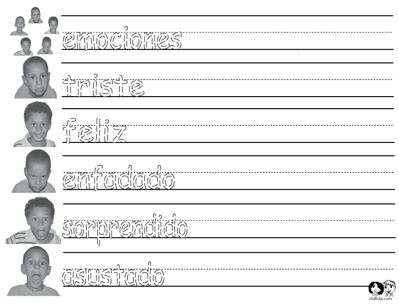 emotions spanish