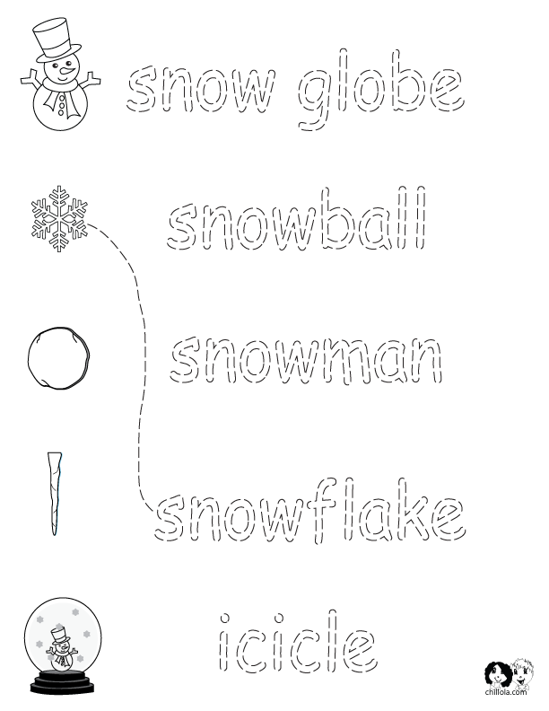 winter worksheets